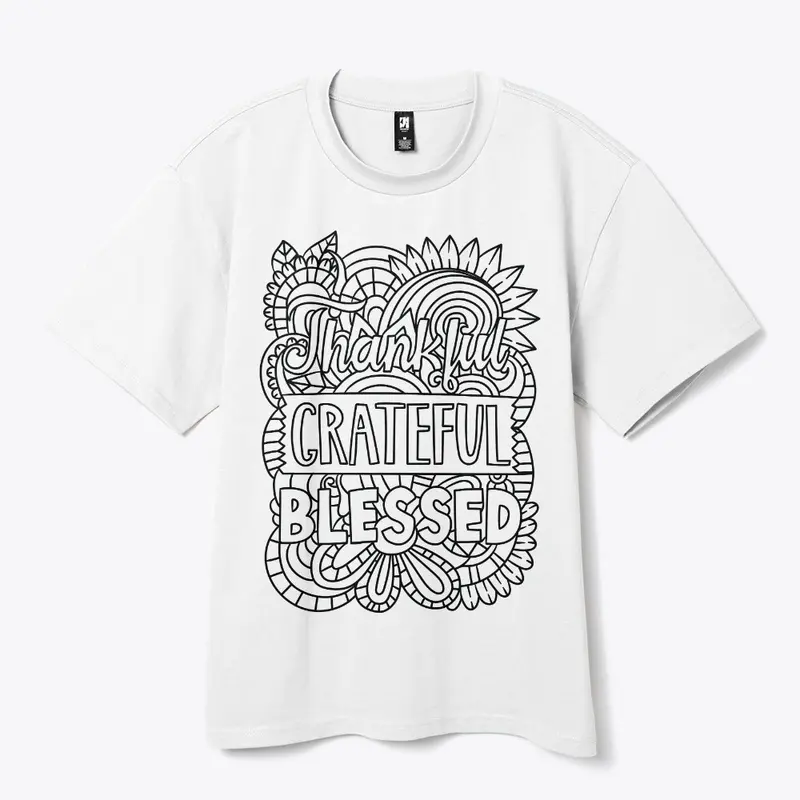 Grateful, Thankful, Blessed t-shirt